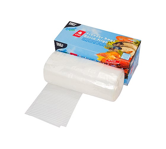 Пакет для замораживания PapStar 4 л ДхШ 250x400 мм 60 шт в упаковке PS-14161