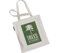 Сумка шоппер JOYARTY "живая природа", ткань под лен, 35x37x7 см bsh_143886