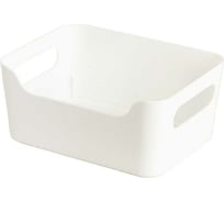 Универсальная корзинка Econova Scandi, 170x120x75 мм, 1.2 л, белый 43322251622