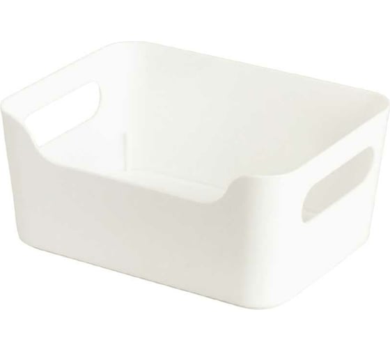 Универсальная корзинка Econova Scandi, 170x120x75 мм, 1.2 л, белый 43322251622 1