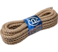 Джутовый канат ТОРГОВО-ПРОИЗВОДСТВЕННАЯ КОМПАНИЯ МДС 12 мм, 10 м 7930050321417