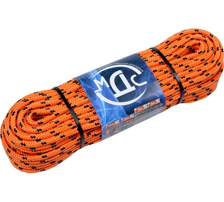 Полипропиленовый плетеный шнур ТОРГОВО-ПРОИЗВОДСТВЕННАЯ КОМПАНИЯ МДС 30 м, 6 мм, 16 прядей 7930050322162