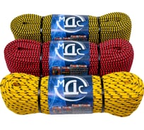 Полипропиленовый плетеный шнур ТОРГОВО-ПРОИЗВОДСТВЕННАЯ КОМПАНИЯ МДС 50 м, 4 мм, 16 прядей 7930050322292