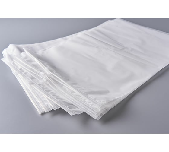 Пакет с бегунком PACK INNOVATION 30x40/80, ЭВА, отверстие, 50 шт. IPSLDRM304080.OTV-50