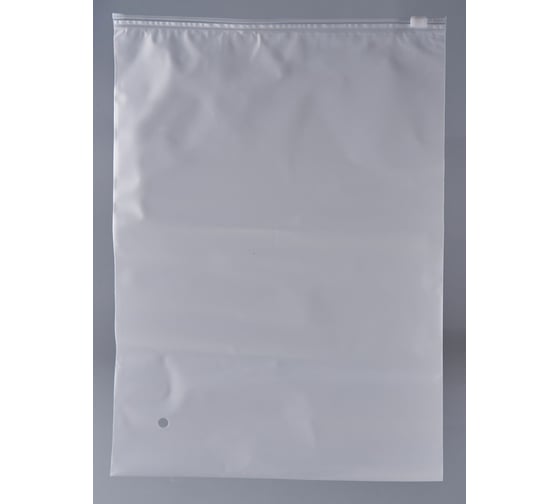 Пакет с бегунком PACK INNOVATION 25x35/80, ЭВА, отверстие, 200 шт. IPSLDRM253580.OTV-200 1