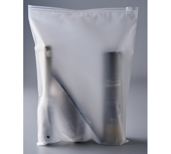 Пакет с бегунком PACK INNOVATION 25x35/80, ЭВА, отверстие, 50 шт. IPSLDRM253580.OTV-50
