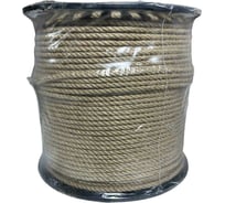 Джутовый канат Эбис 4 мм, 400 м, катушка 71750