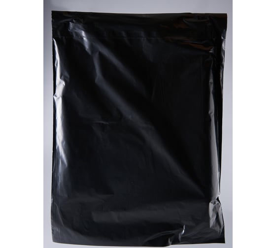 Курьерский пакет PACK INNOVATION черный, 340x460+40, 50 мкм, 200 шт. IP00KPKKBL340460.50-200 1