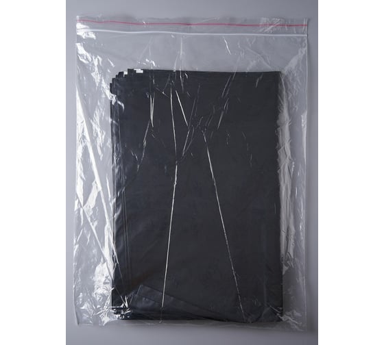 Курьерский пакет PACK INNOVATION черный, 400x500+40, 50 мкм, 500 шт. IP00KPKKBL400500.50-500