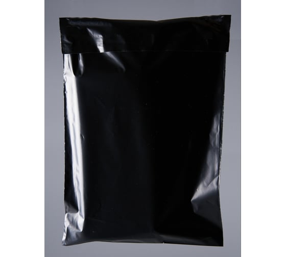 Курьерский пакет PACK INNOVATION черный, 170x240+40, 50 мкм, 1000 шт. IP00KPKKBL170240.50-1K