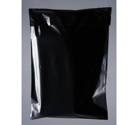 Курьерский пакет PACK INNOVATION черный, 170x240+40, 50 мкм, 50 шт. IP00KPKKBL170240.50-50