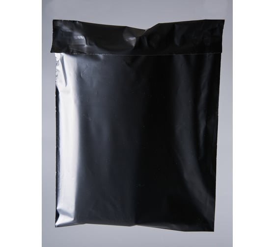 Курьерский пакет PACK INNOVATION черный, 190x240+40, 50 мкм, 1000 шт. IP00KPKKBL190240.50-1K 1