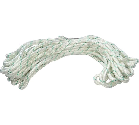 Веревка Эбис полиамид, 16-ти прядная, 8 мм, 20 м 74126
