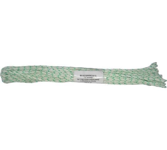 Веревка Эбис полиамид, 16-ти прядная, 2 мм, 20 м 74058 1