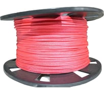 Плетеная веревка Эбис полипропилен, 3 мм, 500 м, красная 76243