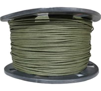 Плетеная веревка Эбис полипропилен, 3 мм, 500 м, хаки 76268