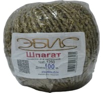 Льняной шпагат Эбис 1250 текс 3х ниточный 100м 76172