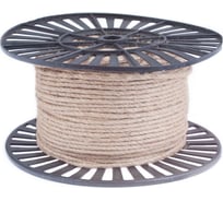 Джутовый крученый канат Стройбат 5 мм 225 м 274340