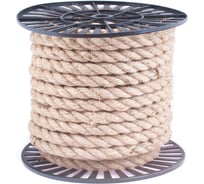 Джутовый крученый канат Стройбат 22 мм 20 м 239370