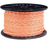 Полипропиленовый крученый канат Стройбат 4 мм оранжевый 300 м 221820