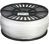 Хозяйственно-бытовой шнур Стройбат без сердечника 4 мм белый 500 м 120360