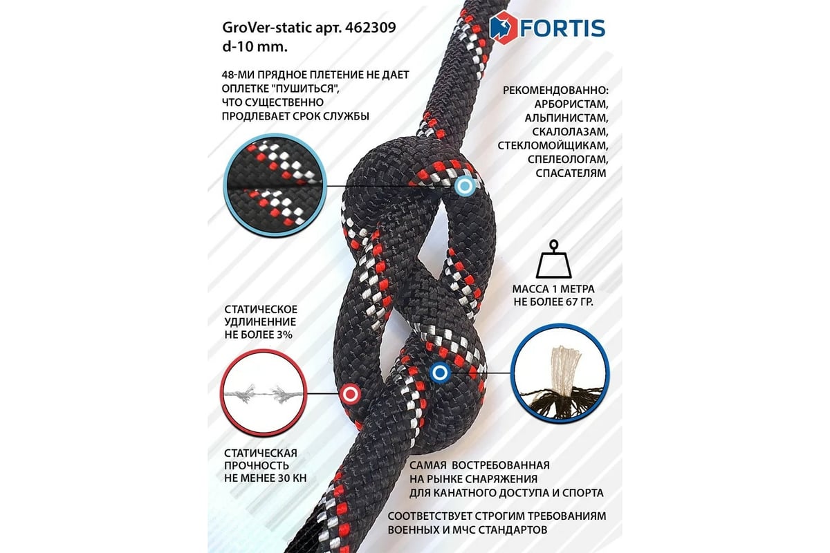 Fortis static 10 мм
