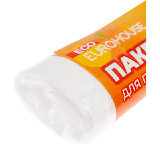Пакеты для продуктов EUROHOUSE в рулоне 24x31 см, 50 шт 13281