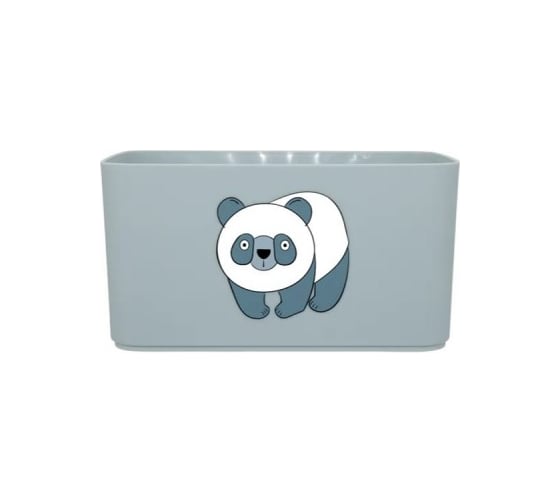 Корзина для детских игрушек Berossi honey animals 2.4 л, серая мистерия, панда АС 84375020