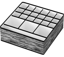 Мульти-органайзер для нижнего белья и аксессуаров HOMSU Liverpool 18+3+1 секция HOM-1268