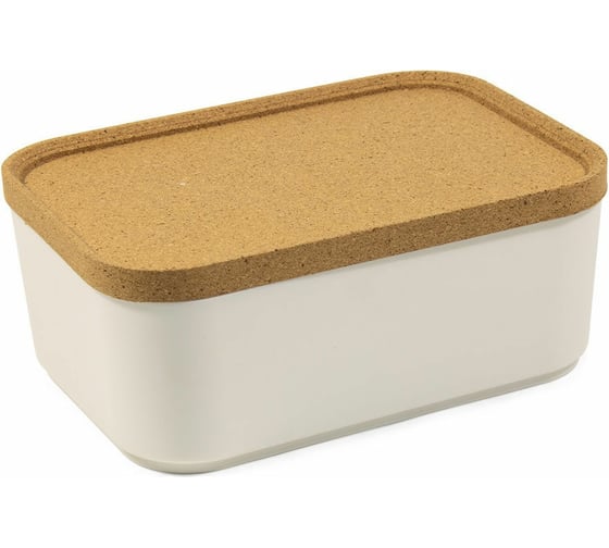 Корзина Berossi korely mini  с крышкой слоновая кость АС 69233000