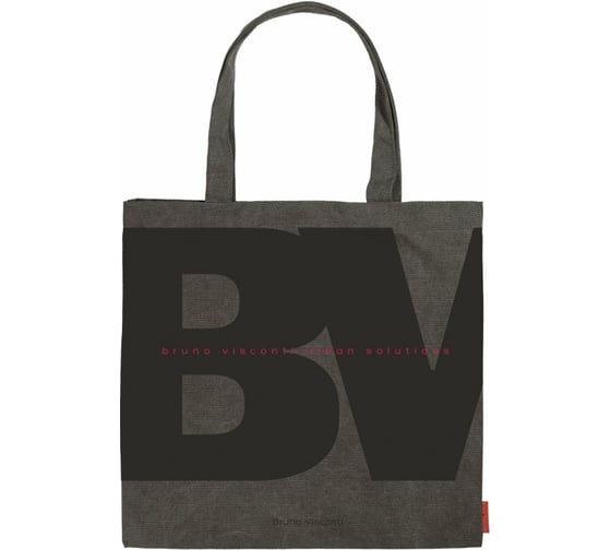 Сумка-шоппер Bruno Visconti квадратная, серая BV 39x39 см 16-003-04/02 1