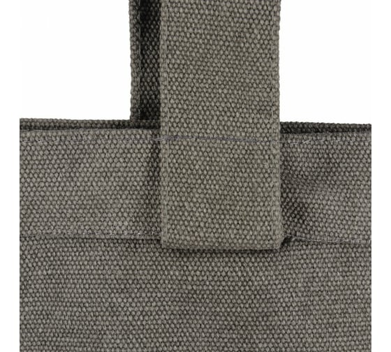 Сумка-шоппер Bruno Visconti квадратная, серая BV 39x39 см 16-003-04/02