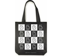 Сумка-шоппер Bruno Visconti BLACK НАСТРОЕНИЕ 34х36 см 16-004-02/06