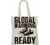 Сумка-шоппер Bruno Visconti WHITE КЕДЫ 34х36 см 16-004-01/09