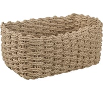 Корзина для хранения Bergenson Bjorn Hagen 26x16x11 см, бежевая TL-BB-HG-PR-BG-S