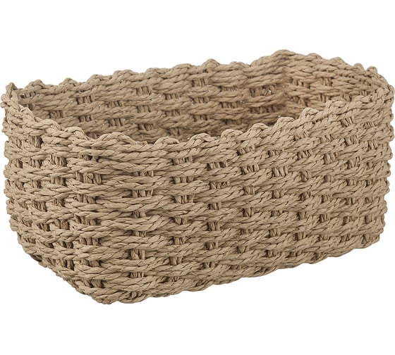 Корзина для хранения Bergenson Bjorn Hagen 26x16x11 см, бежевая TL-BB-HG-PR-BG-S 1