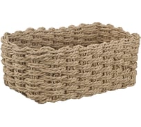Корзина для хранения Bergenson Bjorn Hagen 22x14x9 см, бежевая TL-BB-HG-PR-BG-XS