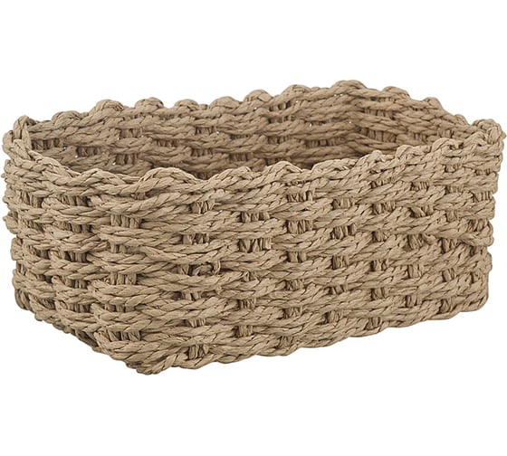 Корзина для хранения Bergenson Bjorn Hagen 22x14x9 см, бежевая TL-BB-HG-PR-BG-XS 1