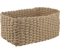 Корзина для хранения Bergenson Bjorn Hagen 34x22x15 см, бежевая TL-BB-HG-PR-BG-L