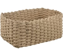 Корзина для хранения Bergenson Bjorn Hagen 30x20x13 см, бежевая TL-BB-HG-PR-BG-M