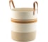 Корзина для хранения Bergenson Bjorn Moen D35x40 см, бежевая/горчичная TL-BB-BSKMN-CTN-35 1