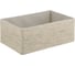 Корзина для хранения Bergenson Bjorn Lian 30x20x12 см, светло-бежевая TL-BB-LN-PRLN-BG-M 1