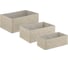 Корзина для хранения Bergenson Bjorn Lian 30x20x12 см, светло-бежевая TL-BB-LN-PRLN-BG-M 3