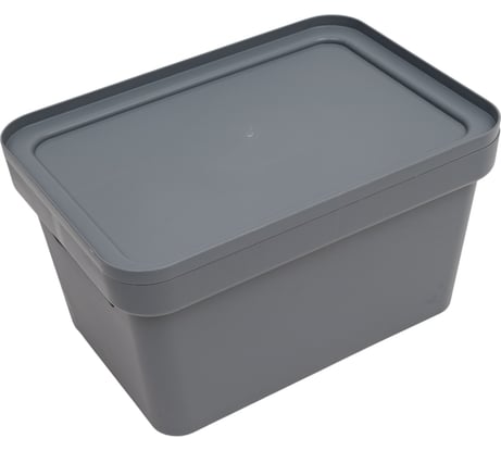 Коробка для хранения Martika Фортуна 270x190x150 мм серая С745СЕР