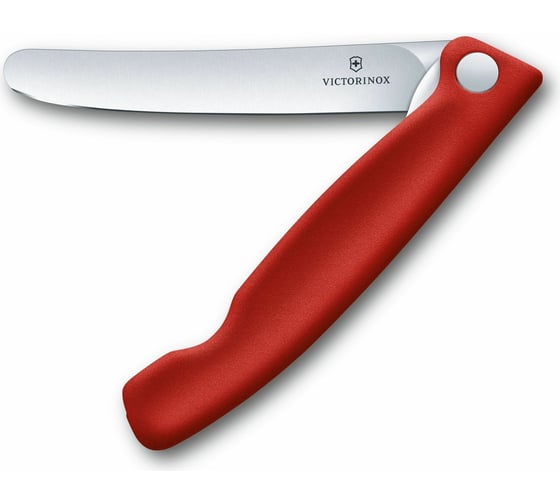 Набор Victorinox Swiss Classic: нож столовый, лезвие 11 см + разделочная доска, красный 6.7191.F1