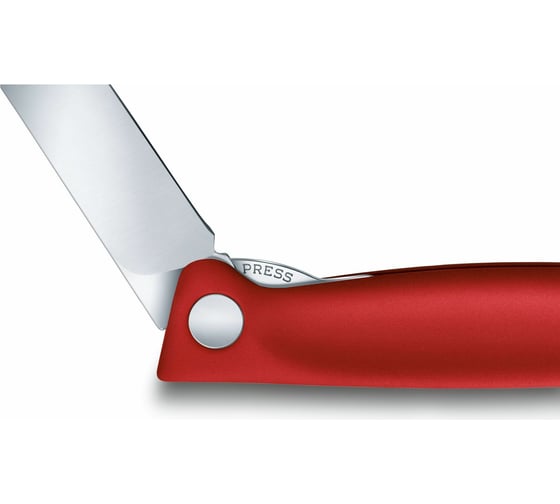 Набор Victorinox Swiss Classic: нож столовый, лезвие 11 см + разделочная доска, красный 6.7191.F1