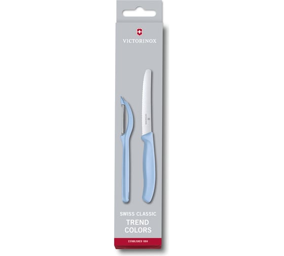 Набор из 2 ножей Victorinox Swiss Classic нож для овощей и столовый нож, 11 см 6.7116.21L22