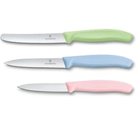 Набор из 3 ножей Victorinox Swiss Classic 2 ножа 8 и 10 см, столовый нож 11 см 6.7116.34L3