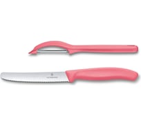 Набор из 2 ножей Victorinox Swiss Classic нож для овощей и столовый нож 11 см 6.7116.21L12