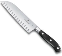 Нож сантоку VICTORINOX Grand Maître, кованый, 17 см, чёрный 7.7323.17G